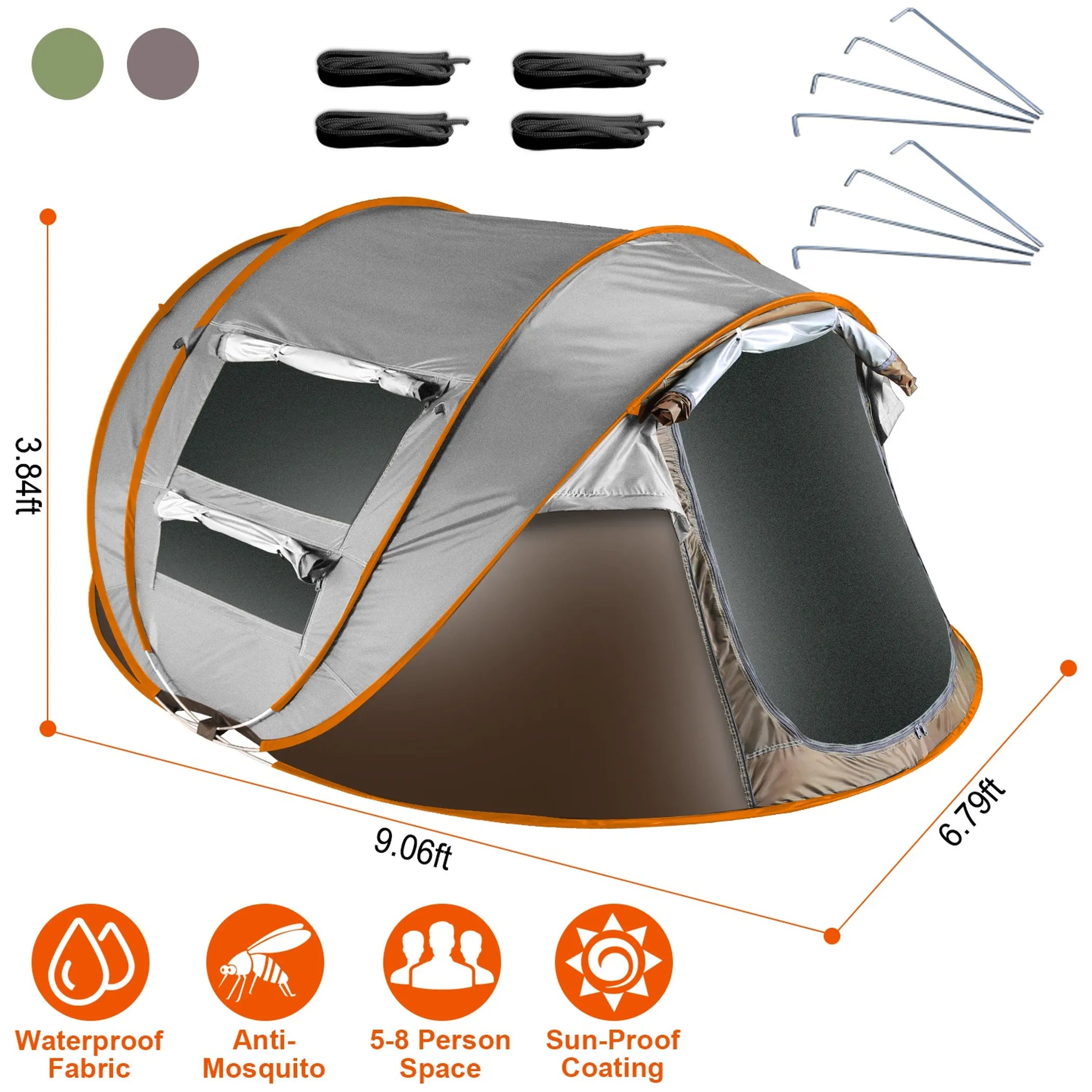 Discover the Ultimate 5-8 Person Pop Up Tent for Your Next Adventure