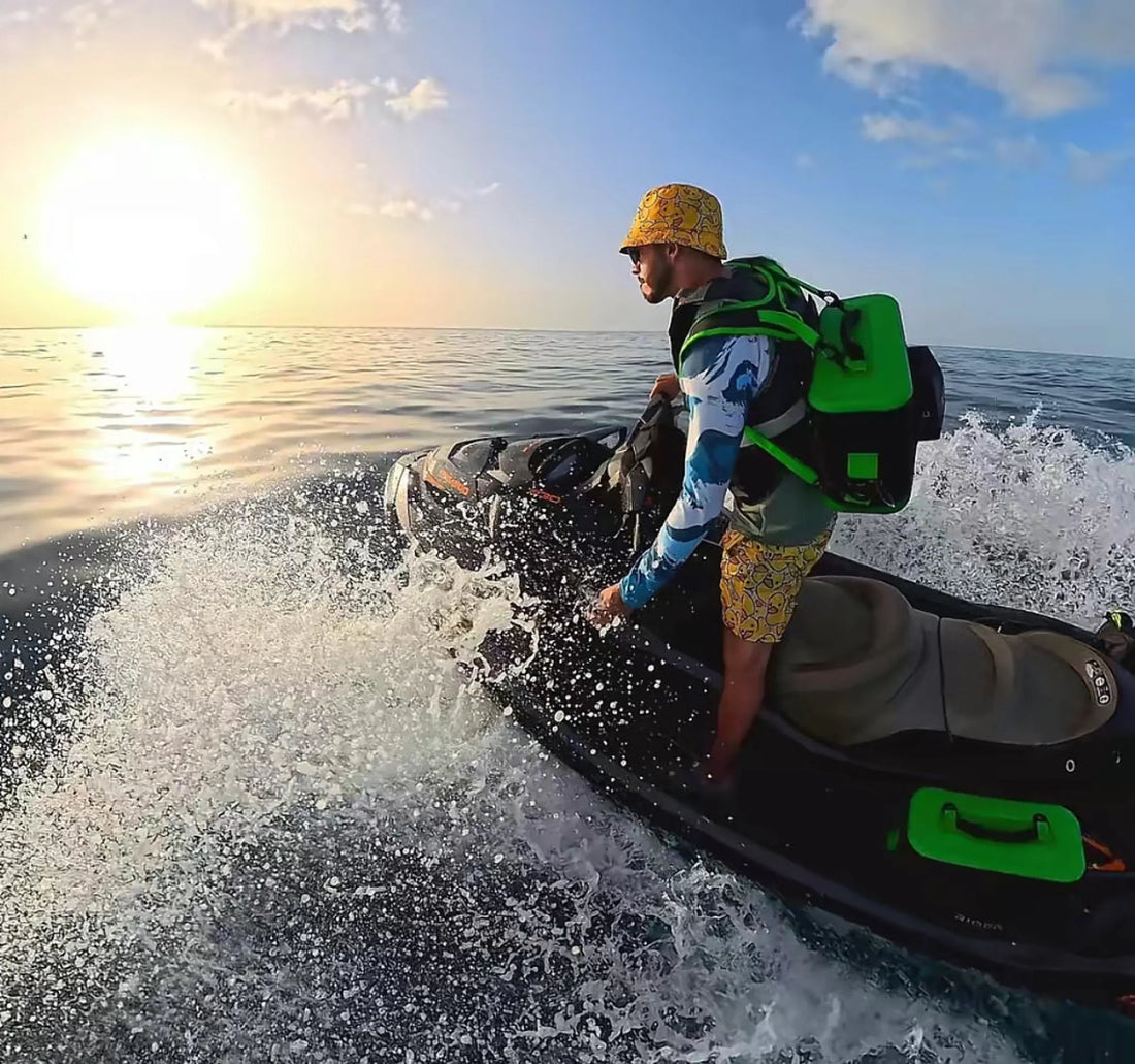 Large Jet Ski Cooler by Rider Coolers - Single PWC Cooler, Fits All Personal Watercraft