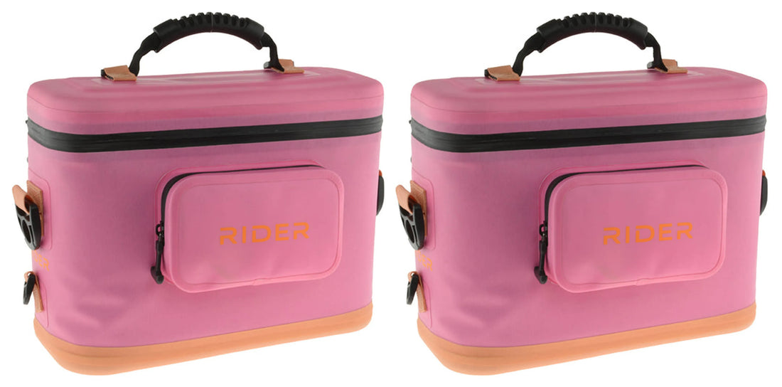 Large Jet Ski Coolers by Rider Coolers - Set Coolers, Fits All PWC's, Holds 10 Cans Each