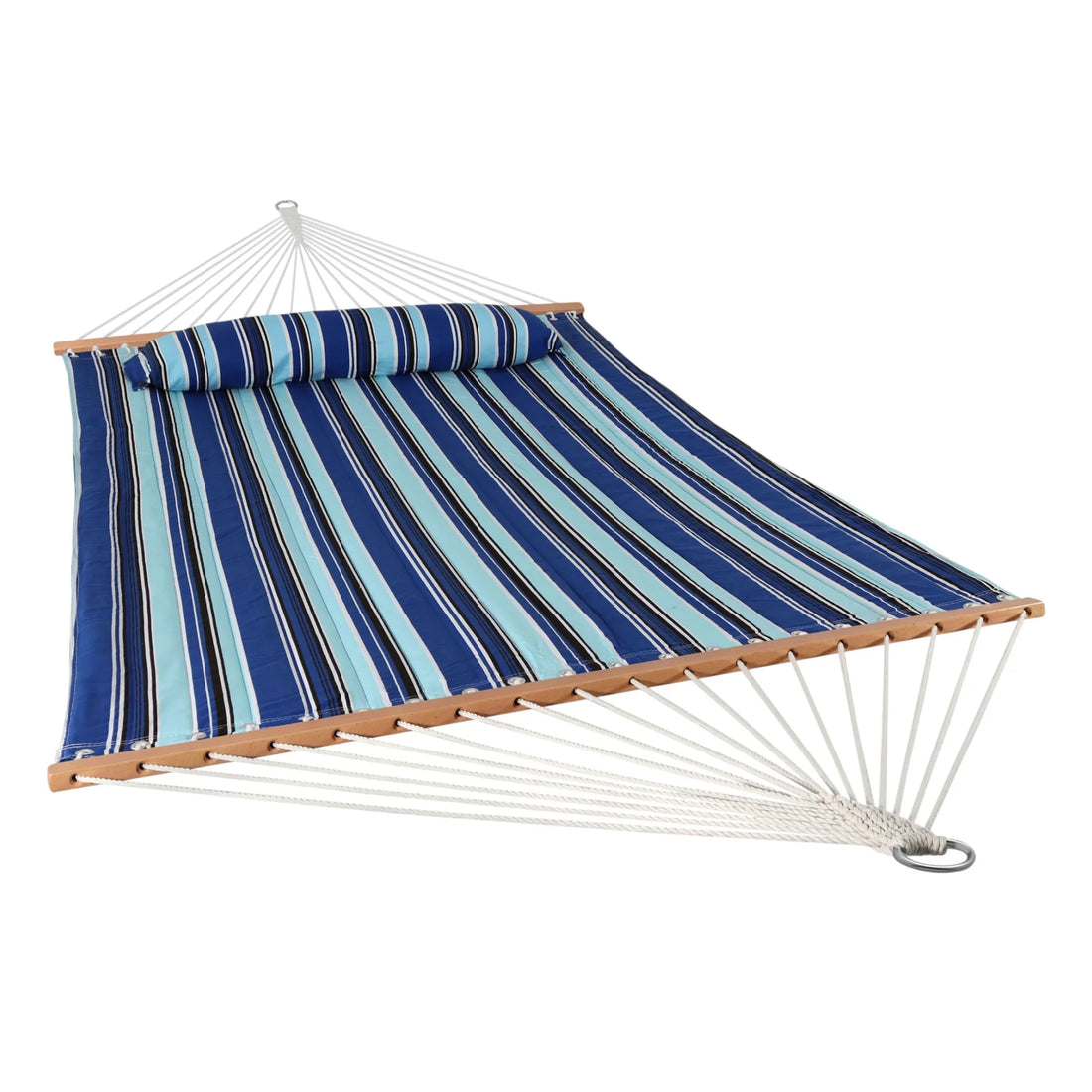 Light Dark Striped Double Hammock