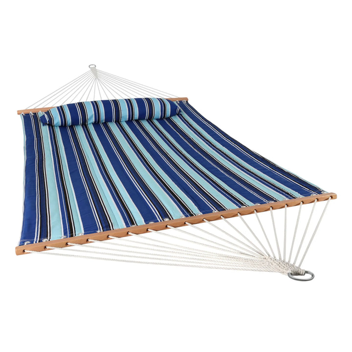Light Dark Striped Double Hammock