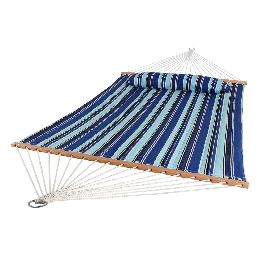 Light Dark Striped Double Hammock