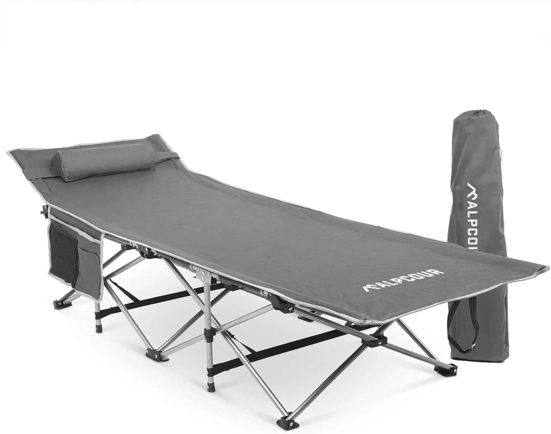 Alpcour Folding Camping Cot - Large