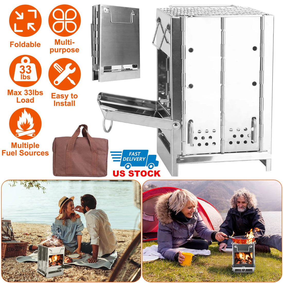 Portable Backpacking Stove
