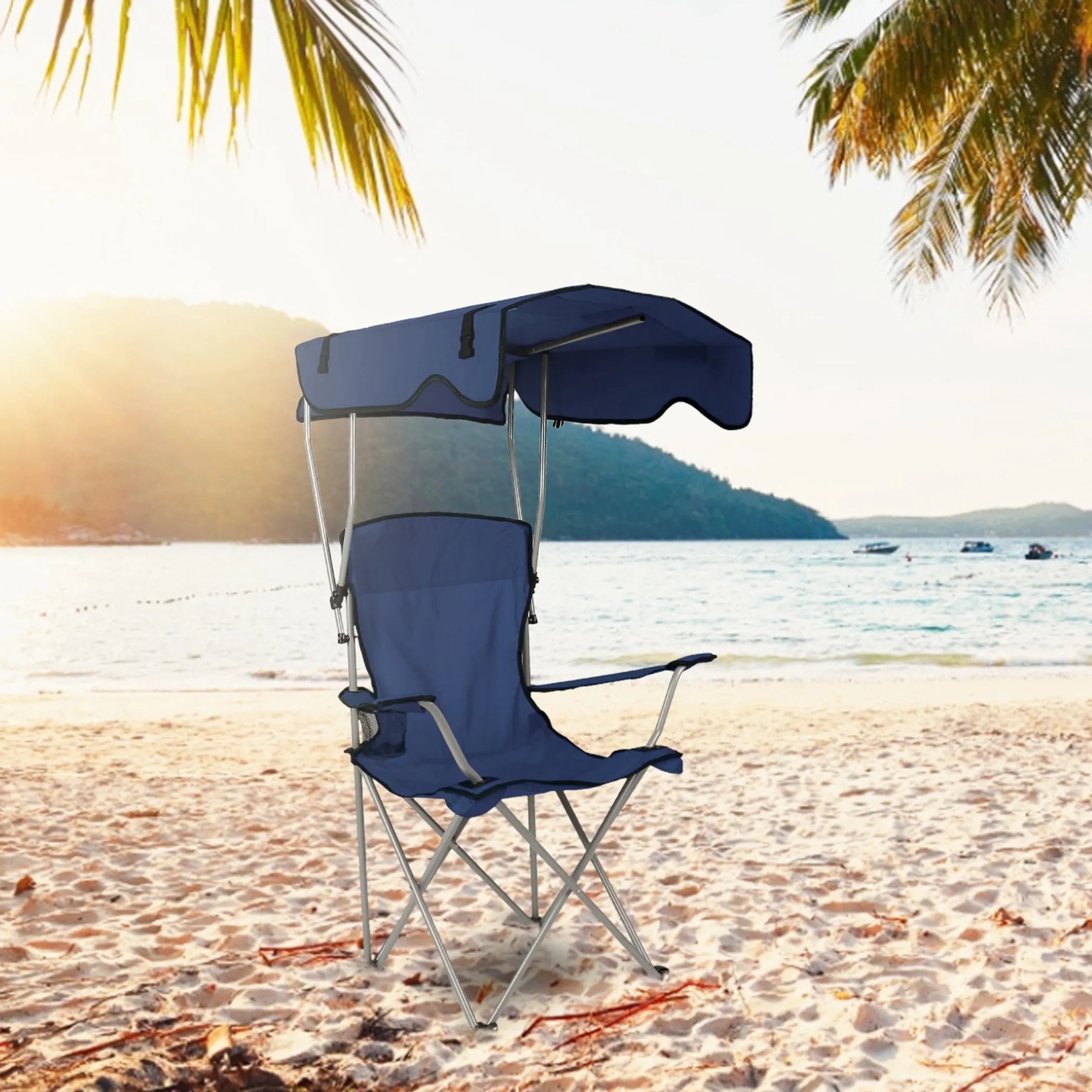 Foldable Beach Canopy Chair