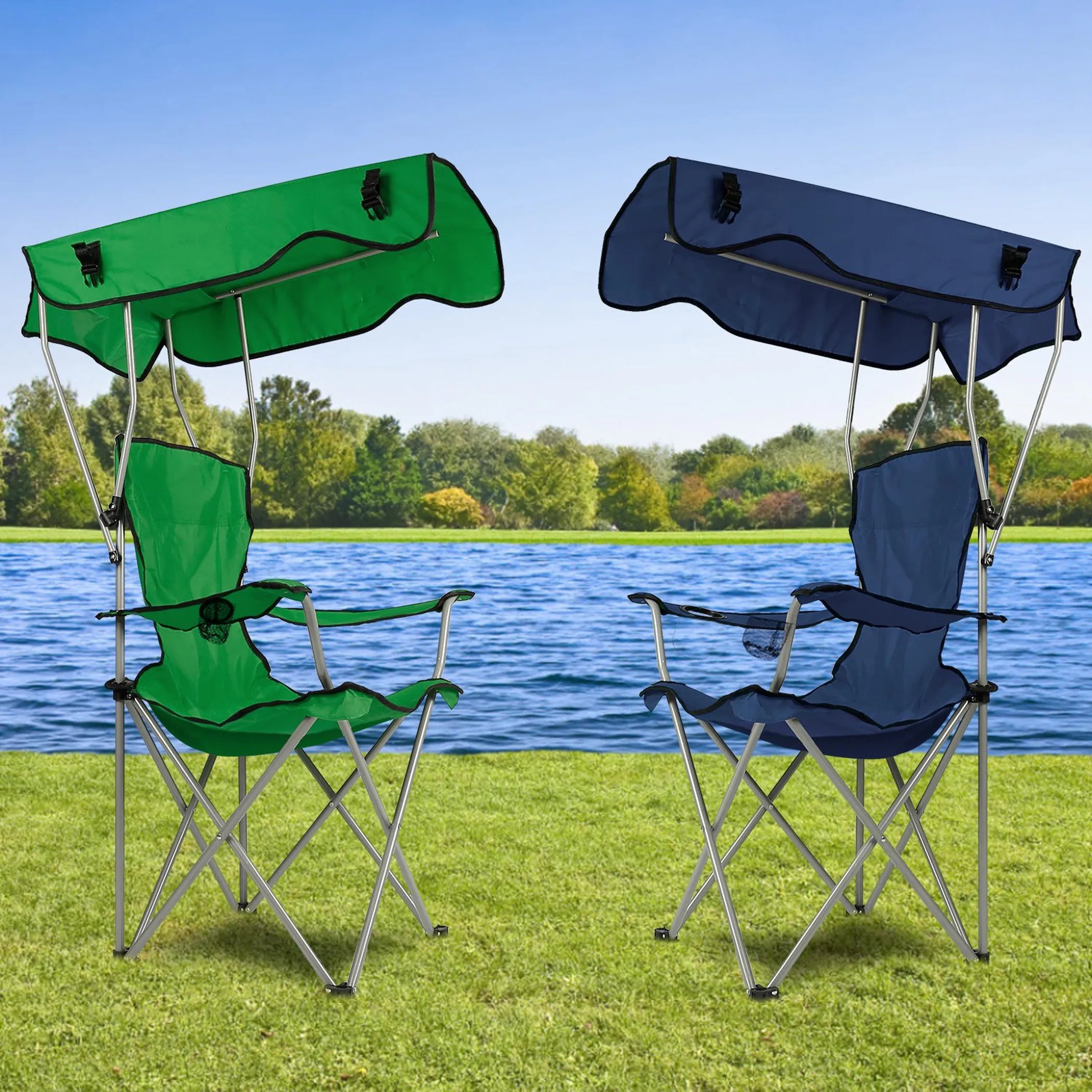 Foldable Beach Canopy Chair