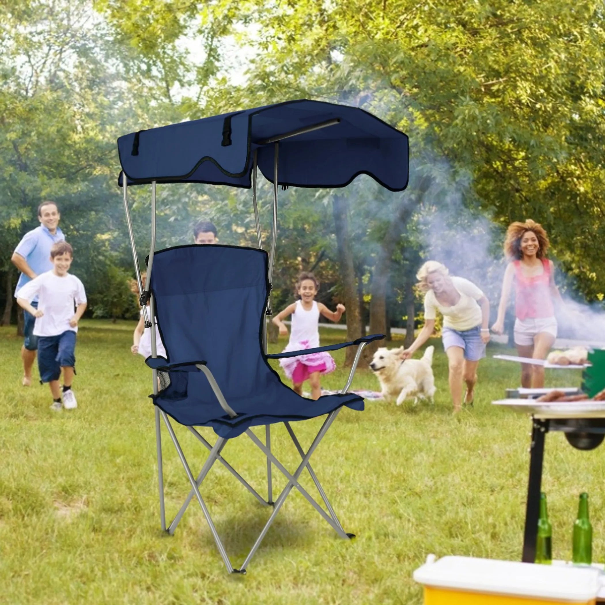 Foldable Beach Canopy Chair