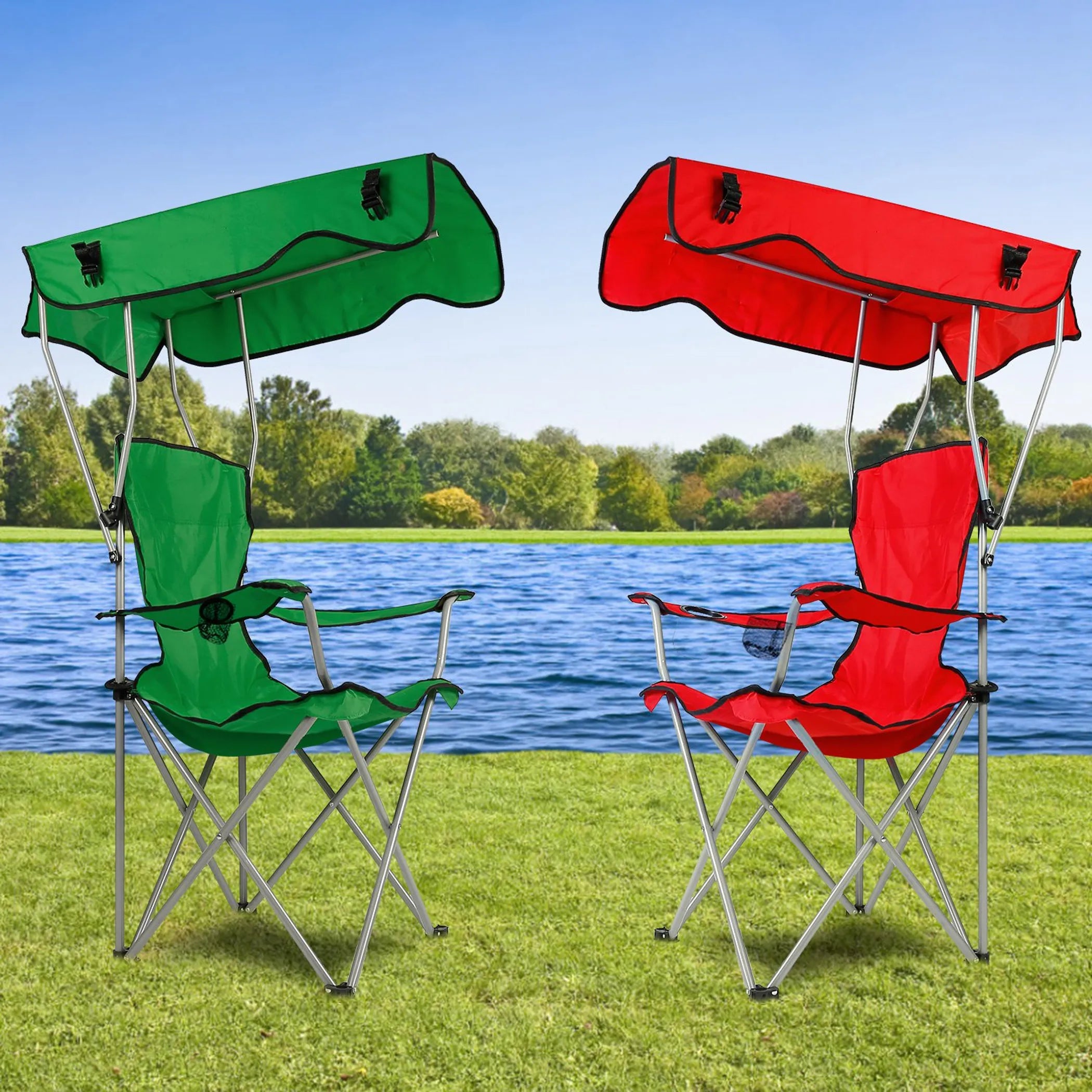 Foldable Beach Canopy Chair