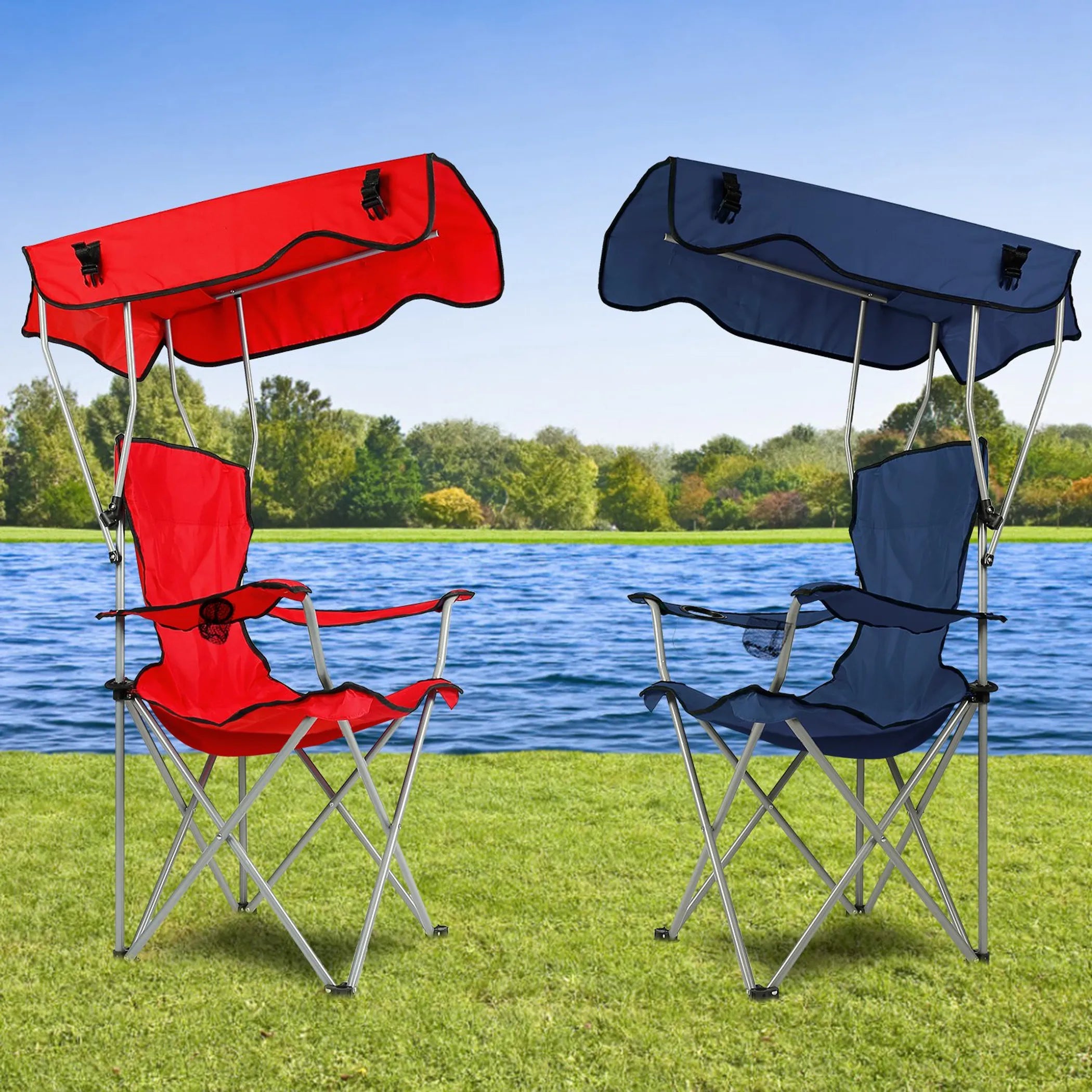 Foldable Beach Canopy Chair