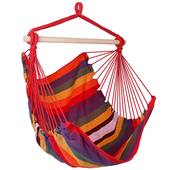 Hammock Hanging Chair Canvas Porch Patio Swing Seat