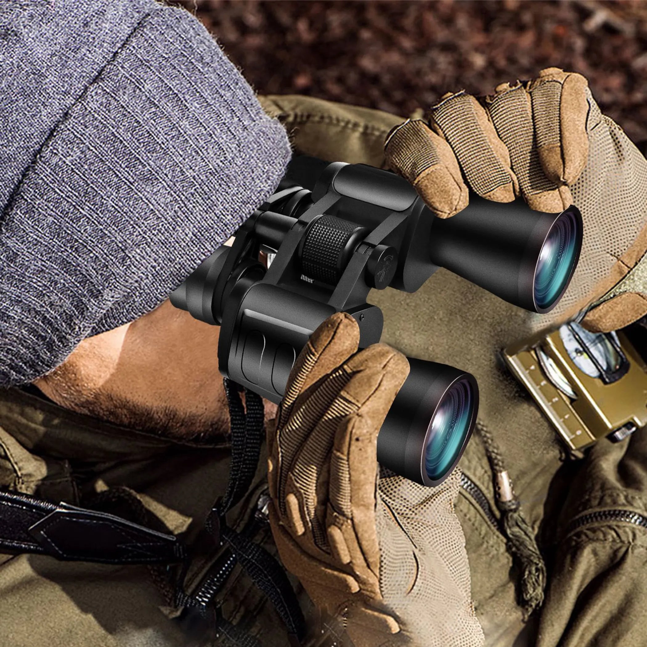 Portable Zoom Binoculars