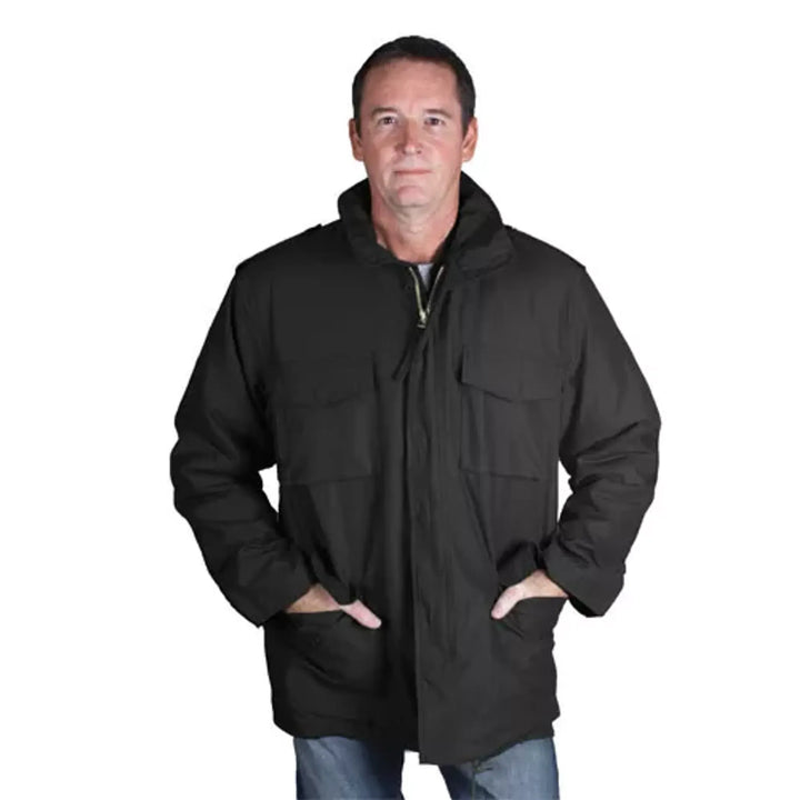 M65 Field Jacket With Liner - Black - 4XL